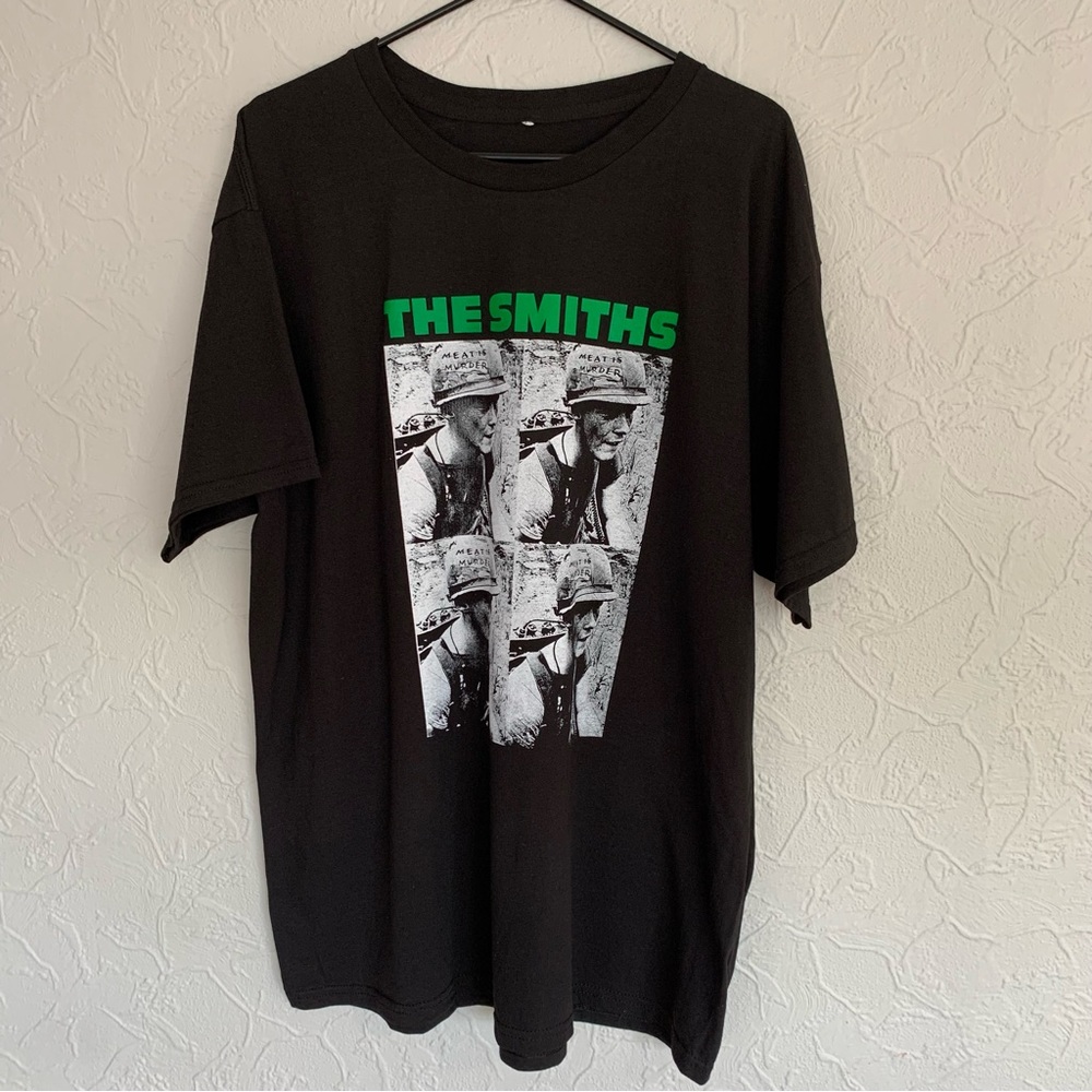 MENS THE SMITHS MEAT IS MURDER BAND TEE SHIRT MODERN NWOT NICE